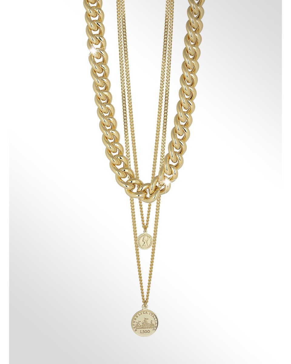 Collana in argento a 3...